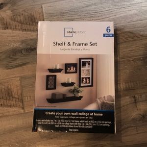 Mainstays shelf and frame set